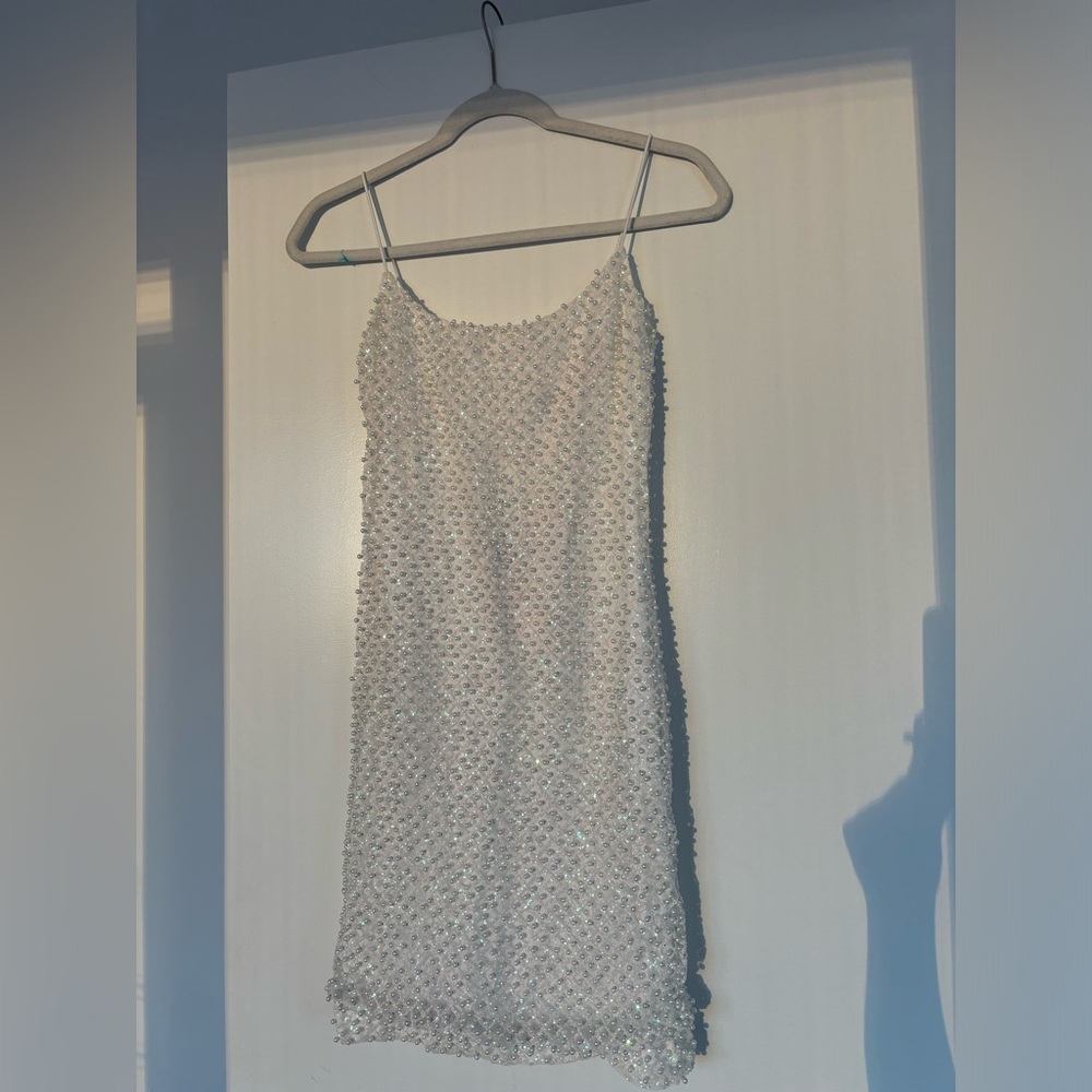 OH POLLY WHITE DRESS